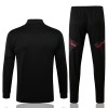 Manchester United Sweatshirts Anzüge Suit 2022-23 Schwarz Rote Für Herren